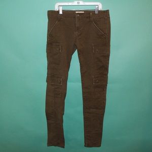 Denim & Supply Army Green Utility Skinny Jeans